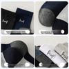 MiiOW 5 Pairs of Men's Socks, 100% Pure Cotton, Contrasting Color Mid-Calf Socks for Autumn And Winter, Sports Deodorizing Cotton Socks