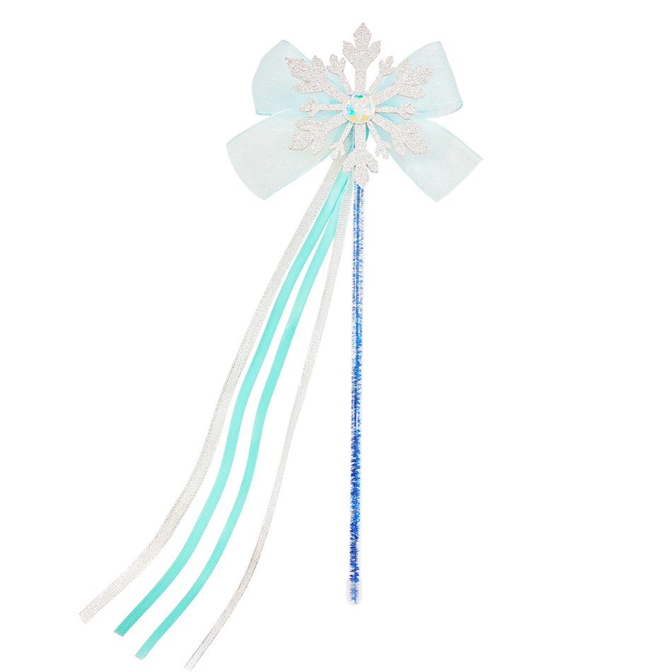 Elsa Sequin Classic Train Dress with Wig In Purple and Blue