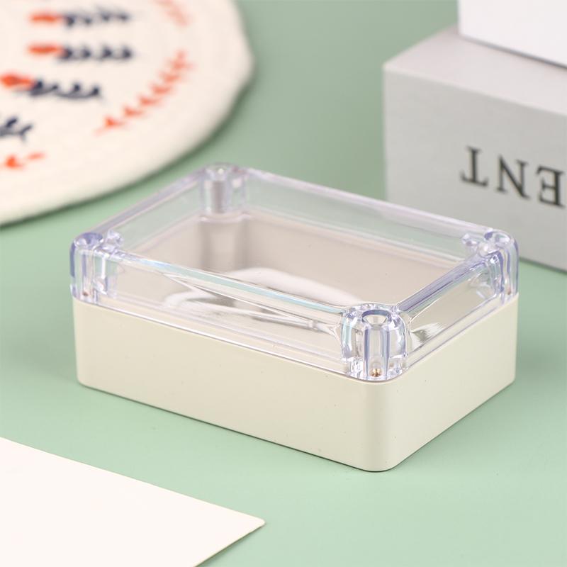 1 шт. Пластиковый водонепроницаемый прозрачный уличный аварийный водонепроницаемый бокс DIY проект Электронный бокс Корпус Модуль безопасности Оболочка