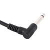 Angle Audio Connector Connect Normal 2 Plugs Effect Pedal Instrument Guitar Pedal Cable Patch Cable
