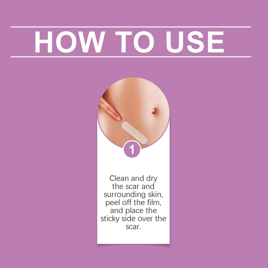 Scar Patch Skin Care Patch Daily Smooth Skin Moisturizing Nourishing Skin Care Patch