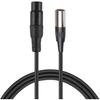 dyhngnfc Mini XLR Male to XLR Female Speaker/Mixer/Microphone Cable, Audio Extension Cable, XLR Canon Female to Mini XLR Canon Male Converter Cable (1