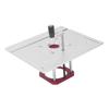 0‑54mm Router Table Lifting Base with Handle Aluminum Alloy Woodworking Flip Board for 64‑65mm Trimming Machine