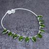 Peridot Gemstone 925 Sterling Silver Jewelry Necklace 18"
