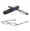 New Design Mini Superthin Reading Glasses Women Men Rectangle Full-rim Reading Glasses +0.75 To +4 Lentes Opticos Para Mujer