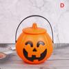 Halloween Party Props Plastic Pumpkin Bucket Decorate Halloween Decoration