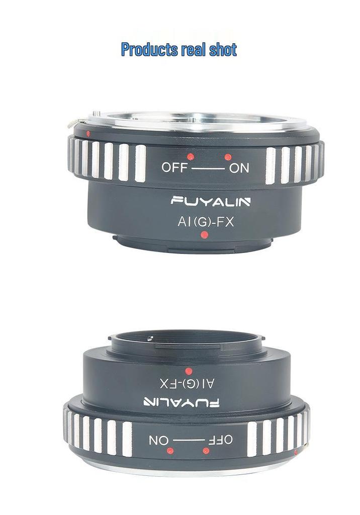 Адаптер объектива AIG-FX: Совместимо с объективами Nikon G/D-mount для камер Fujifilm серии X.