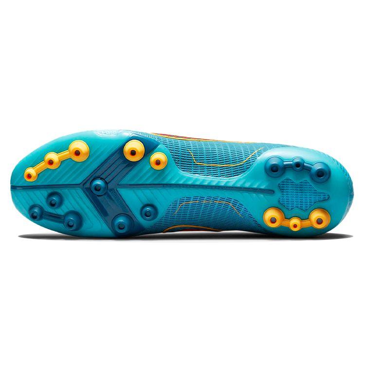 Nike Мужские кроссовки Mercurial Vapor 14 Elite AG Blueprint Pack Chlor-Blue Marina Laser-Orange DJ2833-484