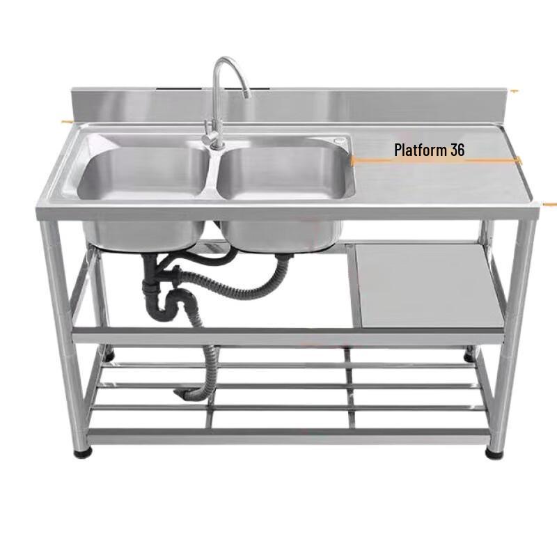 Oujiewang Single Bowl Kitchen Sink with Faucet