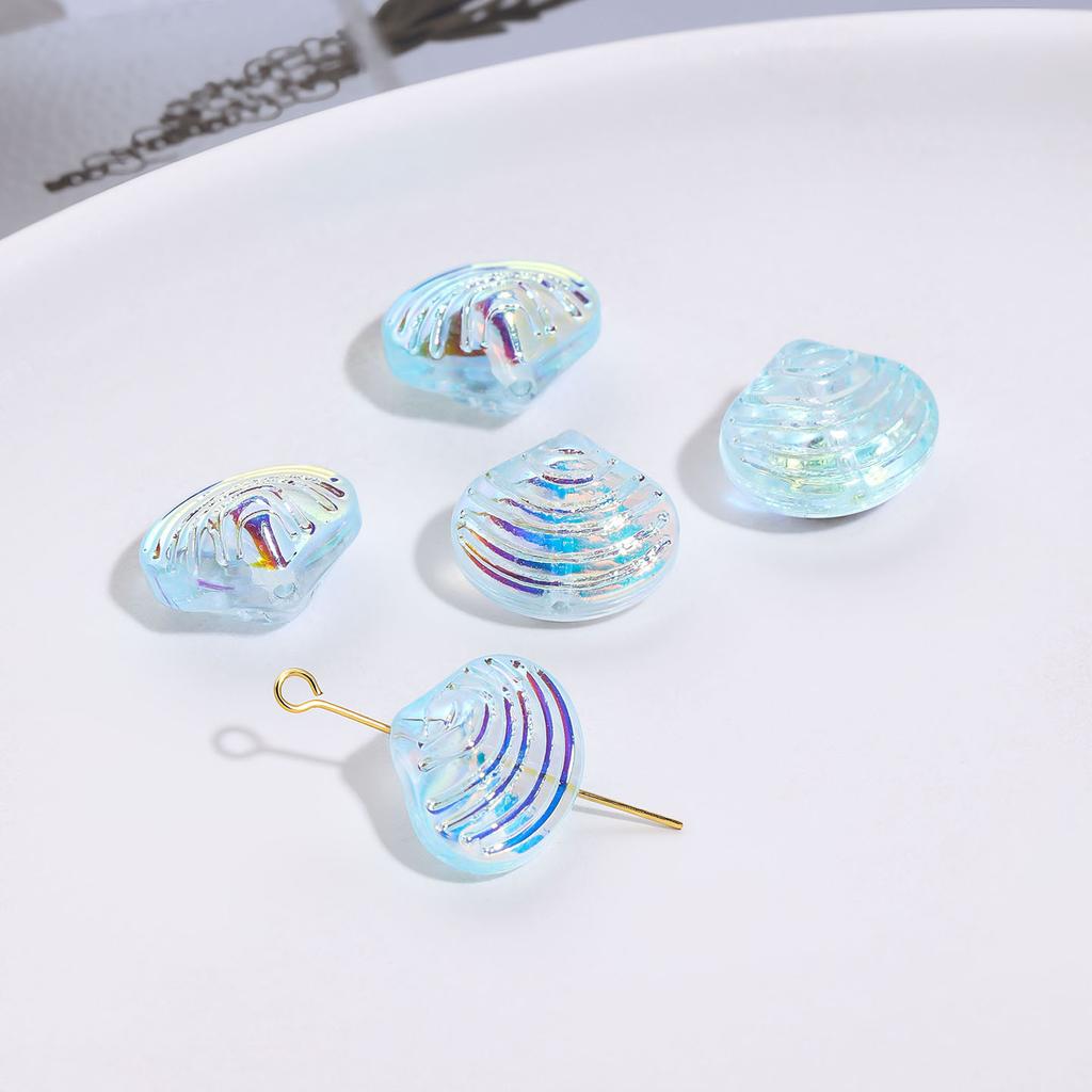 5Pcs Starfish Shell Small Fish Loose Beads Jewelry Accessories