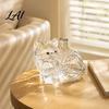 Decorative Glassware for Tavern Cute Kitten Shaped Whisky Decanter High Borosilicate Glass Artistic Animal Wine Bottle Creative Craft Home