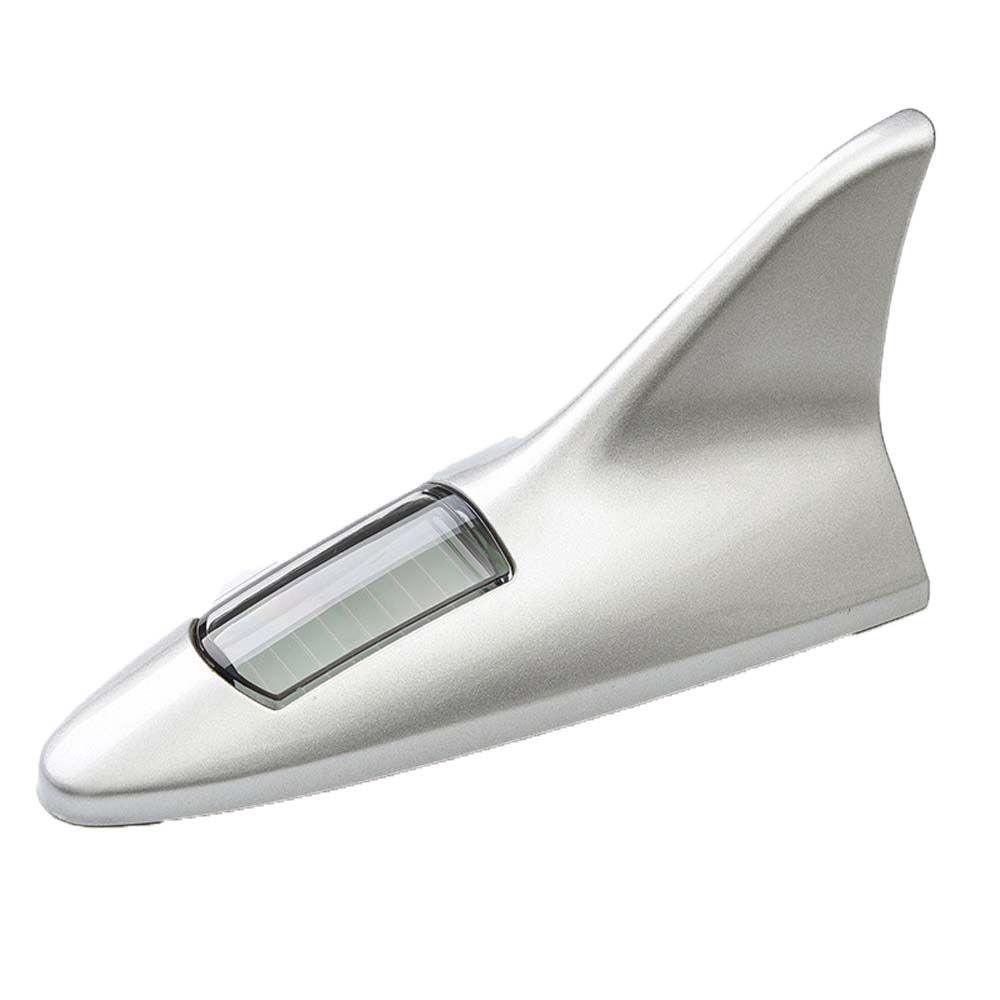 Lights Solar Shark Fin Antenna Car Decorative Light Warning Flash Lamp Rear-end LED flash lights