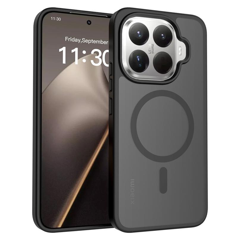 Для Xiaomi 15T Pro 15T Чехол Матовый ПК+ТПУ Защита от отпечатков пальцев Гладкий на ощупь Полупрозрачная крышка для Xiaomi Mi 15T