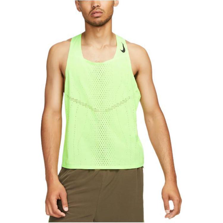 Nike Running Tank Top Asia Version Men's Green DM4625-358