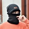 Xiaomi Шапка мужская теплая вязаная бини женский шарф-снуд защита от холода для улицы вязаная шапка с отворотами хлопковая шапка трансграничный горячий товар
