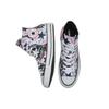 Converse Кеды унисекс All Star Retro, удобные, высокие, из парусины, черные, белые, красные 166985C