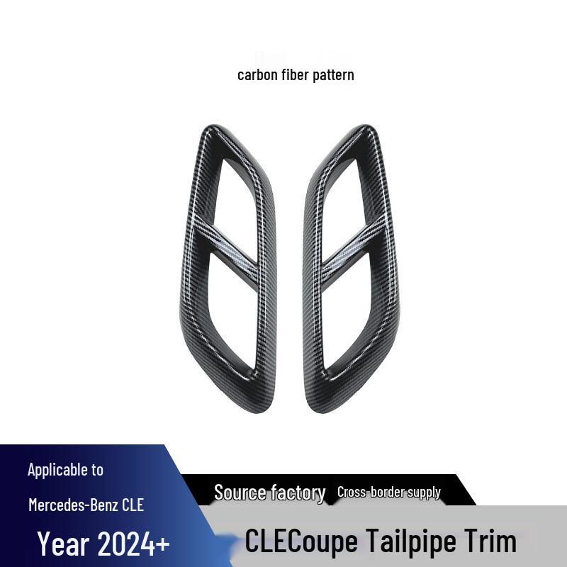 Mercedes-Benz C-Class Front Lip, Grille, Side Skirts, Rear Diffuser, Tailpipe Trim, Tail Wing Modifications