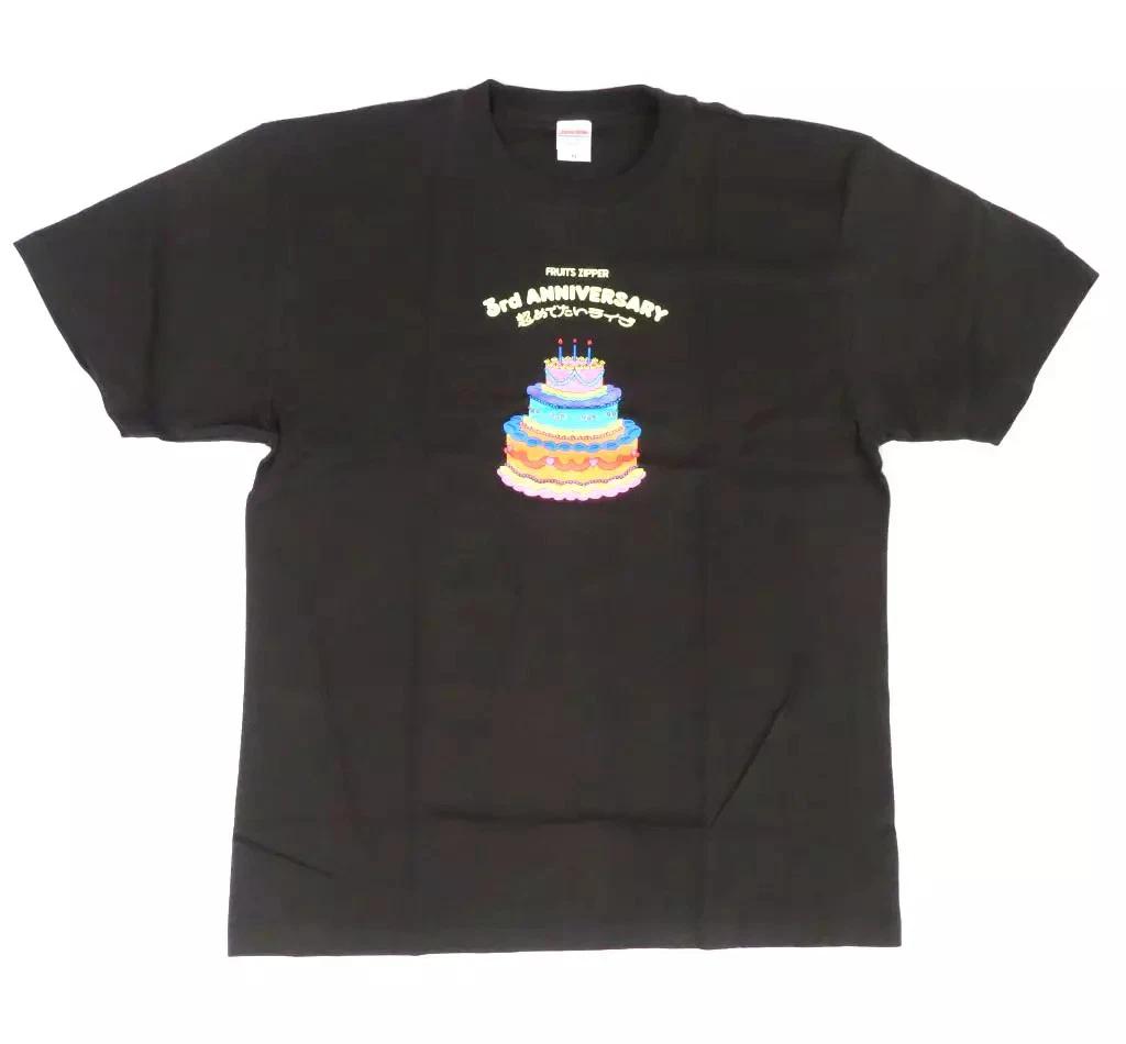 Fruits Zipper 3rd Anniversary T-T-Shirt Sumikuro Cotton M Size Released 2025