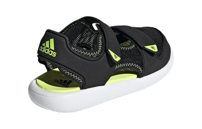 adidas Водные Сандалии Нескользящие Износостойкие Детские Сандалии Черный Белый Дети Возраст 3 7 Лет GX2472