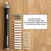 Adjustable Electric Pencil Eraser Kit Battery Operated Highlights Erasing Effects For Sketch Drawing with 22pcs Rubber Refills