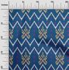 Ткань Cotton Flex с принтом пейсли и шеврона Ikat, швейная ткань BTY 40 дюймов