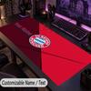 Large Mouse PadBayern Munich Custom Name Text Personalized Desk Mat Non Slip Gaming Pad