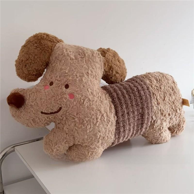 Animal Cute Dog Plush Pillow For Sofa Cute Bed Decoration And Kids Room Gift