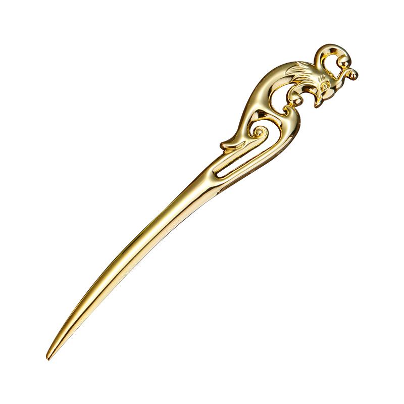 Ретро китайский Феникс кисточка заколка для волос для женщин шпильки для волос шпильки цветок ручной работы шпильки шарм ювелирные аксессуары украшения для волос