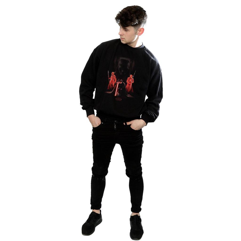Star Wars Mens The Last Jedi Kylo Ren Kneeling Sweatshirt
