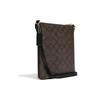 COACH Rowan Coated Canvas With Smooth Leather Crossbody Bags Mini Women's Brown Black CF340-IMAA8