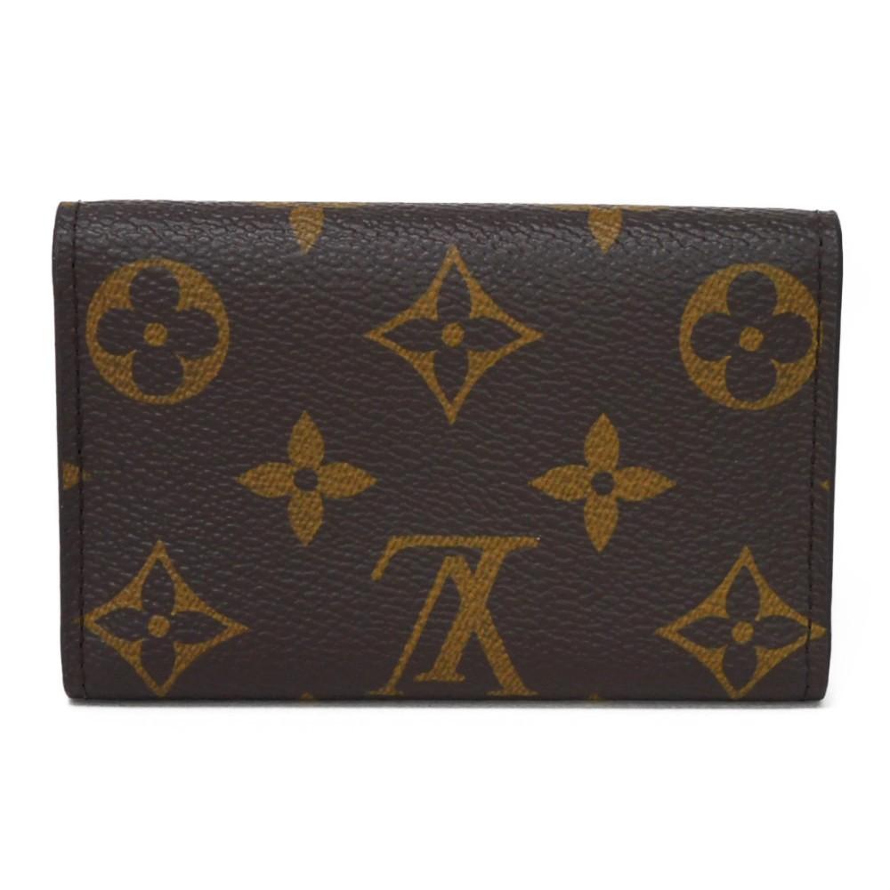 Used 12564 Multicles 6 M62630 7949 Current LV Logo Flower 6-Row Brown New RFID IC Chip Monogram Armagnac Unisex from