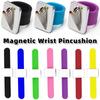 Магнитная подушка для швейных булавок, силиконовая подушечка для иголок на запястье, безопасный браслет, подушка для булавок для хранения швейных булавок, держатель для булавок на браслете YSL