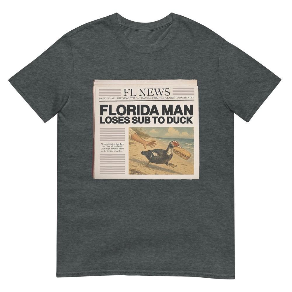 Florida Unisex Loses Sub To Duck Tshirt