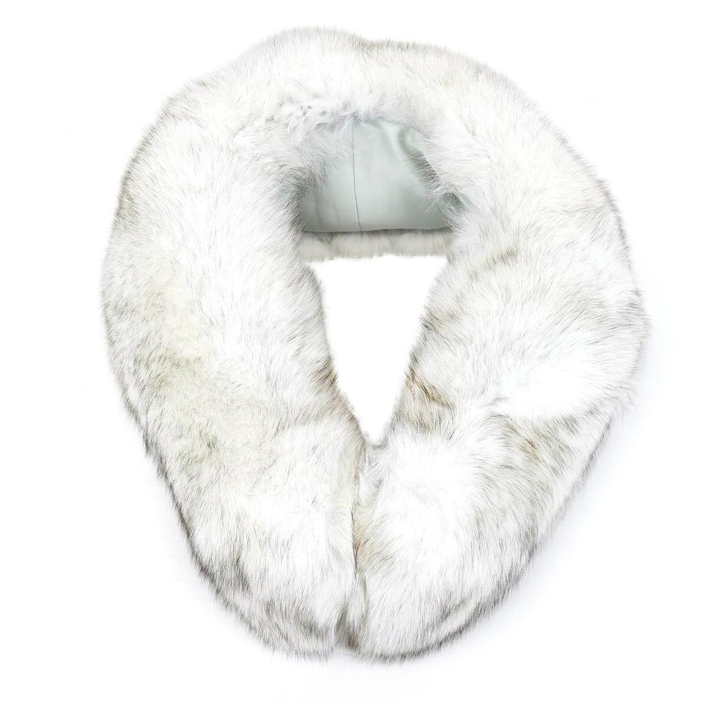 Blue Fox Shawl for Furisode Special Box for SAGA FURS [Kyoto Usagido] <Fur> (with Storage) Sh-001