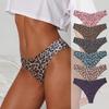 Женское Весеннее и Летнее Сексуальное Леопардовое Принтованное Удобное Эластичное Не Стесняющее Движений Цельное Белье-Стринги