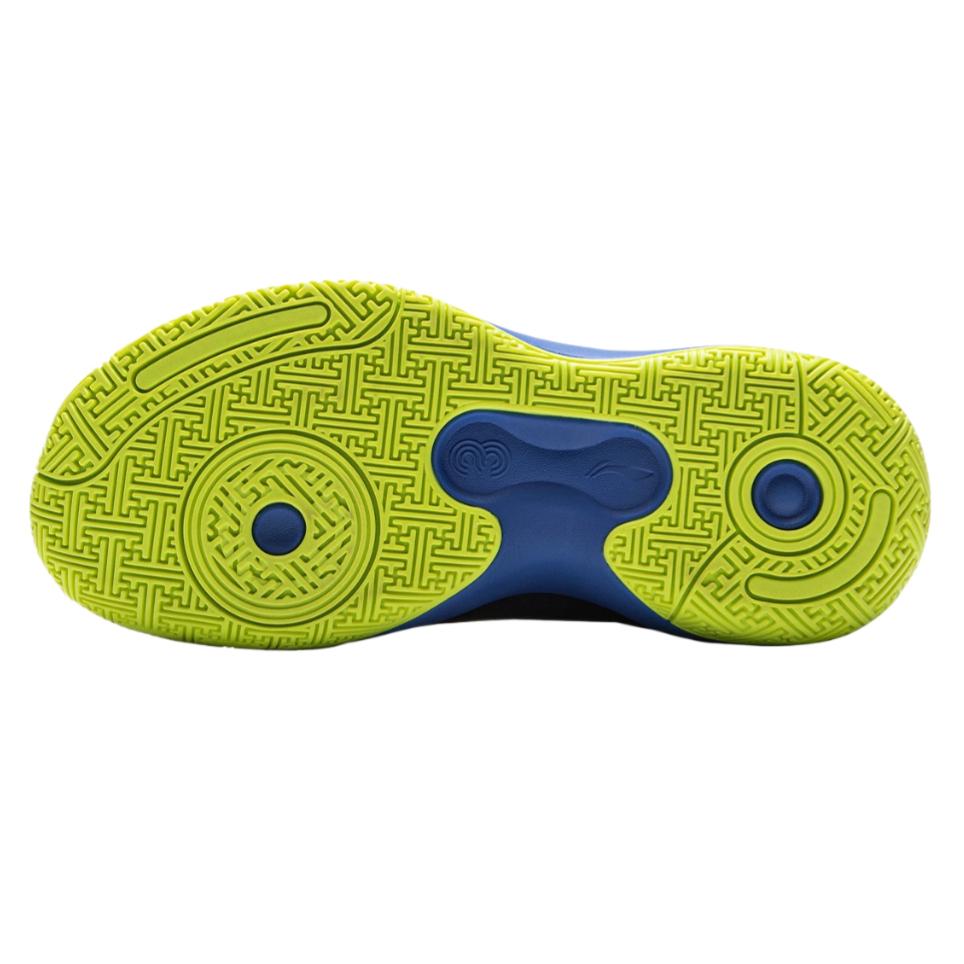 Li Ning Детские баскетбольные кроссовки Light Energy 2 Стильные Универсальные Удобные Модные Баскетбольные кроссовки Детские кроссовки Ночной-Навигационный-Синий YKBV101-3