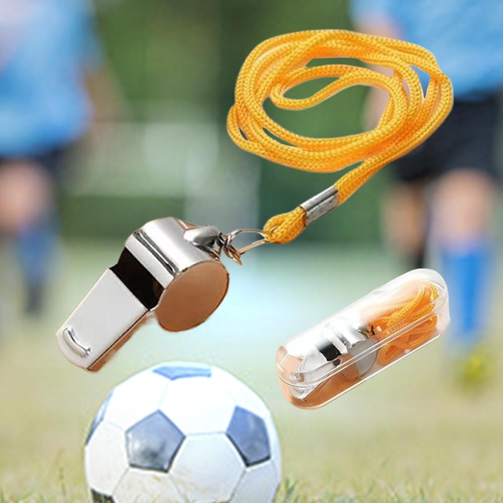 Whistle for Coaches, 1/5/10PCS Metal Whistles for Adults with Lanyard, Loud Sport Whistle for Referee Teacher Police Soccer Gym