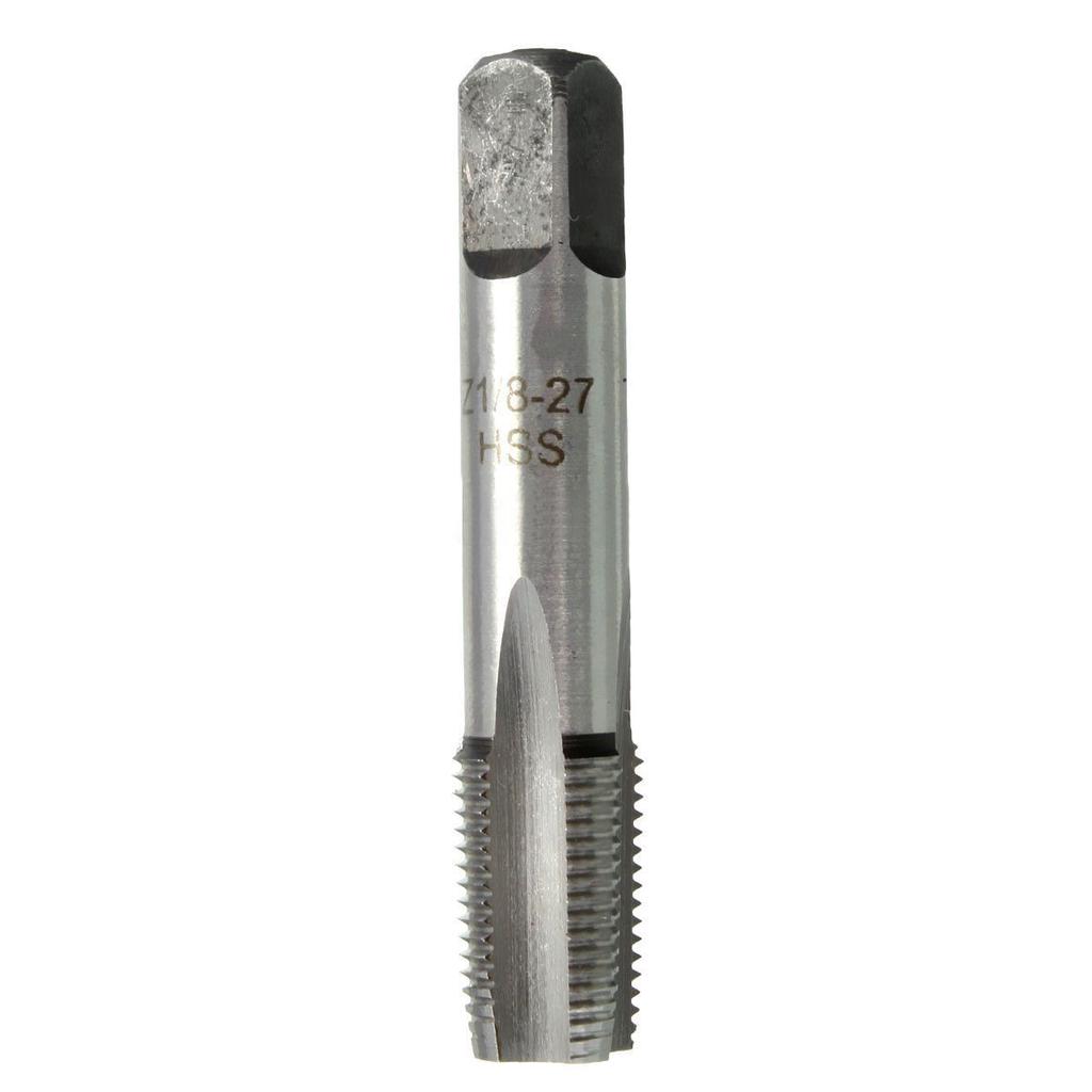 1/8 - 27 High Speed Steel 1/8'' - 27 NPT Taper Pipe Thread Tap for Repair Work