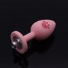 Silicone Detachable Tail Excluding Diamond Screw Anal Plug Accessory
