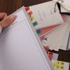 Colorful Alphabet Page Markers Small Strips Sticky Index Tabs  Notebooks