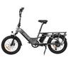 PIXAR Plus-20.4AH City Convenient Folding Electric Bicycle 48V 20.4Ah Battery 500W Motor 20 Inch Fat Tires Urban Commuting E-Bike For Unisex