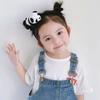 Cartoon Panda Hair Hoop Headband Furry Hairpin Scrunchie Barrette Alloy Brooch Styling Accessories for Women Girls