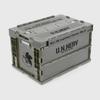 Groove Garage EVANGELION NERV Headquarters 3rd Supply Depot Folding Container GRAY