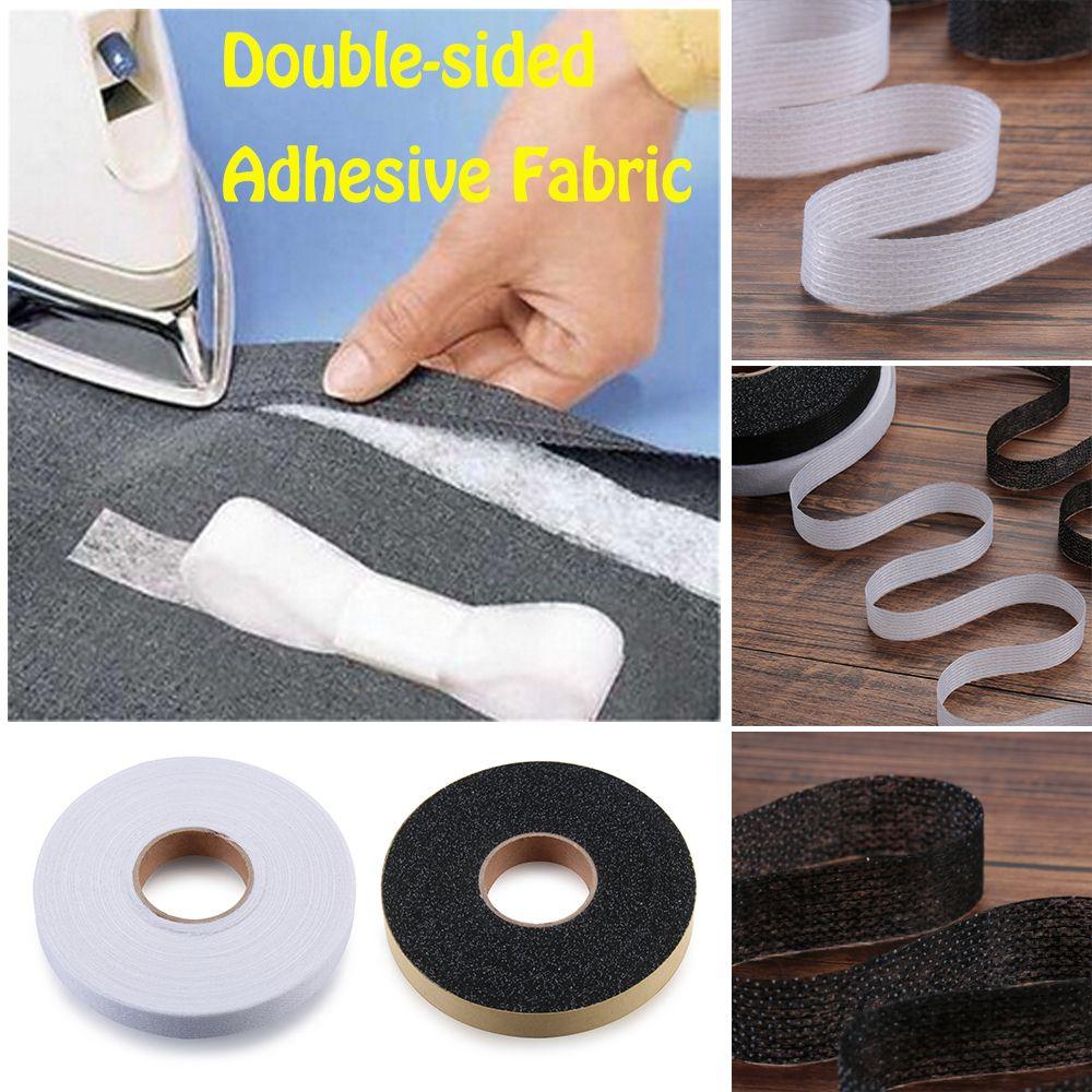 50m/roll DIY Craft Interlining Apparel Clothes Sewing Roll Double-sided Adhesive Fabric Hem Tape