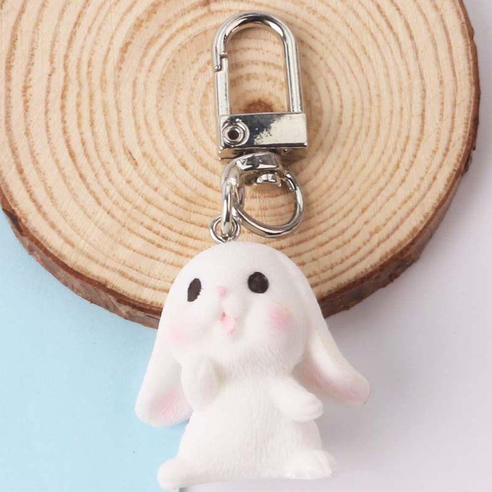 Bag Trinket Car Interior Accessories Keyring Ornaments Rabbit Key Chain Key Chain Pendant Key Rings