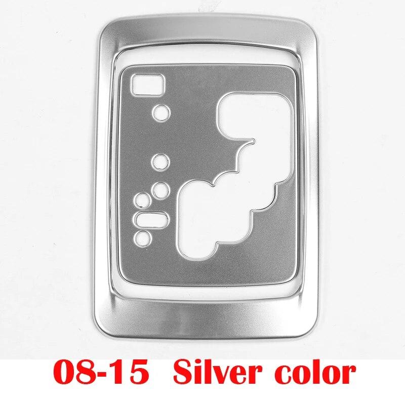 LHD Land Cruiser 200 Interior Stainless Center Shift Console Protective Penal For Toyota LC200 FJ200 2008 2015 2016 2018