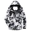 Mens Winter Jacket 3 In 1 Waterproof Warm Snow Fleece Lining Coat Hooded Windproof Jacket M-6XL