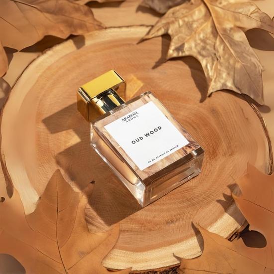 Мужские духи Arabian Aroma Oud Wood | Древесный уд с нотами агарового дерева, кардамона и сандалового дерева | Мужские духи со стойким ароматом