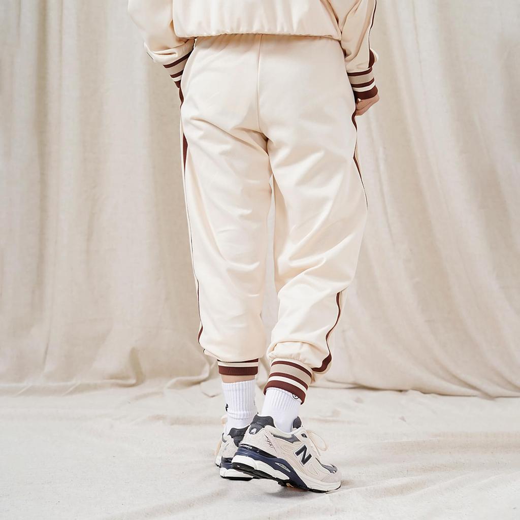 New Balance Sweatpants Women's Beige Yellow (Unisex) Knitted Sweatpants AWP23551 MCU