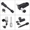Stainless Steel Tow Lockable Pin Anti-Theft Latch Lock TOW Bar Tongue Hitch Pin Lock Removable Trailer Tongue Hitch Lock for RVs
